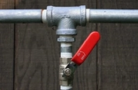 Tubería de accesorios galvanizados para agua, gas y aire