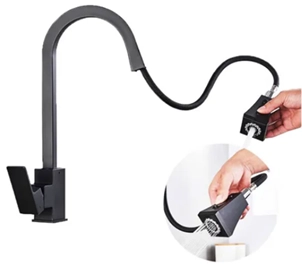 GourmetExtensibleLluviaCuadradoNegraLuxury