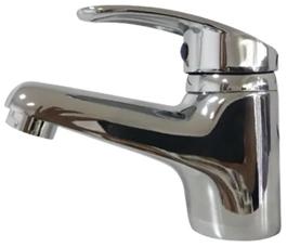 GriferiaCanillaBanoLavatorioMonocomandoMetalMezcladora