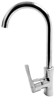 GriferiaMonocomandoCocinaAltoCromadaDiseno