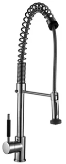 GriferiaMonocomandoGourmetFlexibleCromo