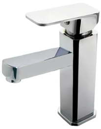 GriferiaMonocomandoLavatorioCuadradaRectaBano