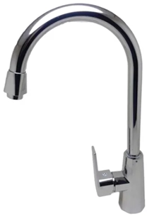 GriferiaMonocomandoPicoCisneModernaCromado