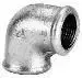 CODOS H.H 90 1 1/2 GALVANIZADO
