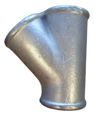 TEES 45 1 1/2 GALVANIZADO