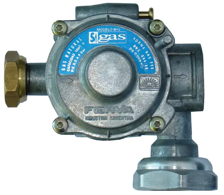 REGULADOR B 10 RIGIDO C/ADAPT SIGAS