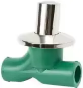 LLAVE DE PASO TOTAL C/CAB POLIMERO BRONCE 20 MM,  ACQUASYSTEM