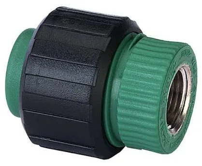 UNION DOBLE MIXTA PLASTICA ROSCA HEMBRA 50 X 1-1/2" ACQUASYSTEM