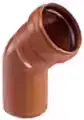 CODO A 45º M-H AWADUCT NEGRO 110MM 2504