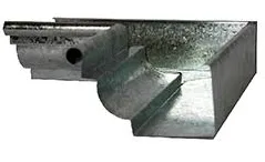 CODOS 90°/45° 2"X4" FACETADOS SOLDADOS VERTICALES CHAPA GUNDIN