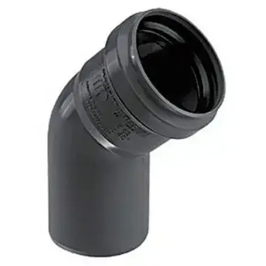 CODO A 45º H-H AWADUCT NEGRO 40MM 2540