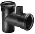 RAMAL SIMPLE A 87º 30  M-H C/VENT Ø58 110X110 ACUSTIK AWADUCT