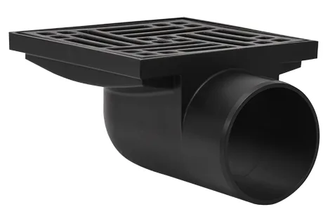 EMBUDO HORIZONTAL 110MM REJA PLASTICA 20X20CM DURATOP XR DEMA