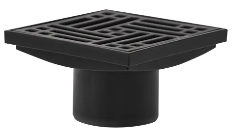 EMBUDO VERTICAL 110MM REJA PLASTICA 20X20CM DURATOP XR DEMA