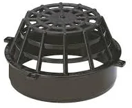 REJILLA CONICA P/AZOTEAS AWADUCT 160MM 4039