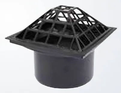 EMBUDO C/REJILLA PLASTICA 20X20 AWADUCT 160 PIRAMI