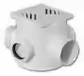 Pileta Patio 10 X 10 Cm Je Nivel 1 Rejilla Inoxidable  (12U.) Concorplast