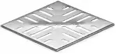 Pileta Patio 10 X 10 Cm Rejilla Inoxidable  (12U.) Concorplast