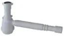 SIFON PARA COCINA 1 BACHA - 1 1/2" DESCARGA 40/50MM - SERIE PREMIUM -DUKE