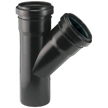 RAMAL SIMPLE A 45º M-H 160X160 ACUSTIK