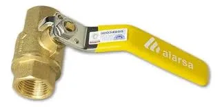 Llave Gas Esférica 4Bar Mh Ref. Aprobada 1 1/2" Alarsa
