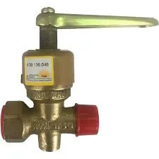 Llave Gas Cónica Mh  Bronce 2" Alarsa
