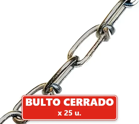 Cadena Nudo Galvanizada N°12 (25U.) El Abuelo