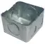 Caja Octogonal De Chapa Chica Aluminizada  Sin Marca