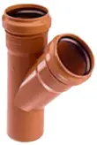 Ramal  45°  Mh   200 X 200 Mm 3,2Mm (4U.) Concorplast