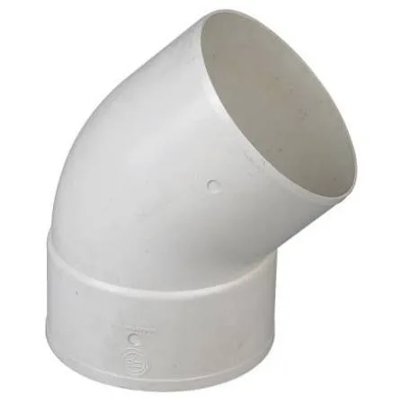 Curva 45°  Mh   110 Mm 3,2Mm Corta (30U.) Concorplast