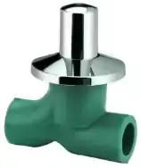 Llave De Paso 20Mm Vástago Bronce Entubando Fusión Nacional (1U.)  Entubando Fusion