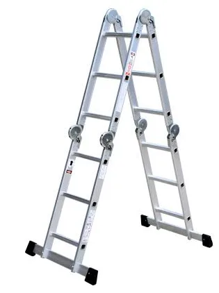 Escalera Alum 4 X 3 Escalones Res.150Kg Alt.346Cm P.10,7Kg Crecchio