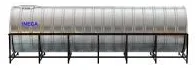 Tanque Inox. Hor.  3100 L. Ø151Cm X 190Cm X 170Cm C/Cuna Ineca