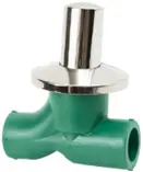 Llave De Paso 20Mm Vástago Plástico Fusión Nacional (1U.)  Entubando Fusion