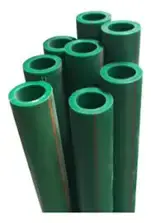 Tubo Pp 110Mmx4Mentubando  Pn 20 Entubando P/Agua Fría Y Caliente Fusión Verde (5U.) Tigre Fusion