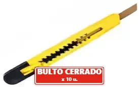 Cutter Hoja 9 Mm (10U.) El Abuelo