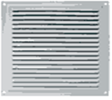Rejilla ventilación 20x20 plana