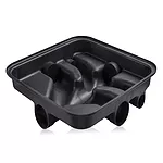 Contratapa antiolor cámara de inspección 60x60 PVC Cloacal