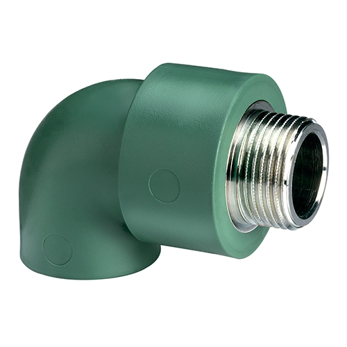 Codo-90-Rosca-Macho-Inserto-Metalico-AcquaSystem-Termofusion