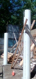 Tubos-PVC-Columnas-Encofrados