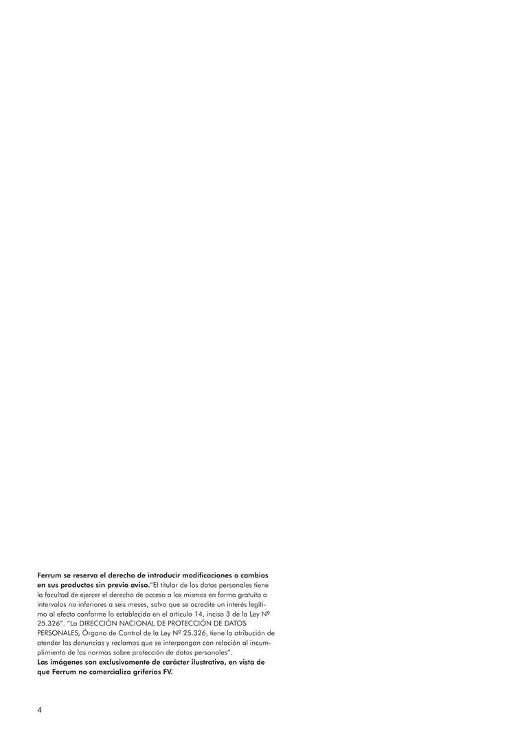 Catálogo general Ferrum 2025 · Sanitarios, bachas, vanitorys, bañeras, accesorios y tapas — página 4