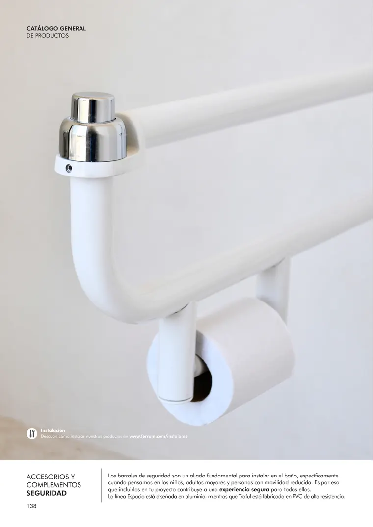 Catálogo general Ferrum 2025 · Sanitarios, bachas, vanitorys, bañeras, accesorios y tapas — página 138