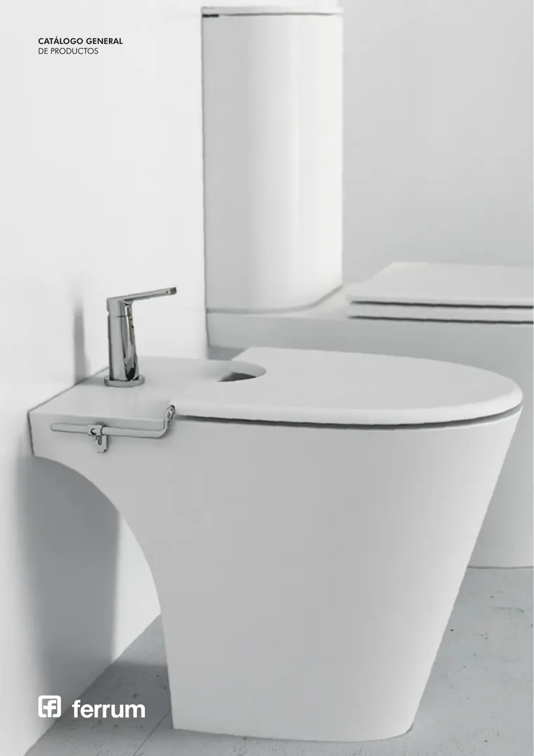 Catálogo general Ferrum 2025 · Sanitarios, bachas, vanitorys, bañeras, accesorios y tapas — página 148