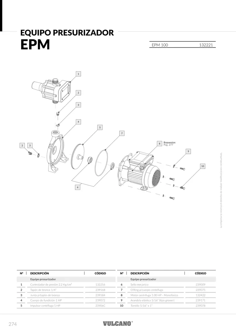 Catálogo Vulcano 2026 — página 274