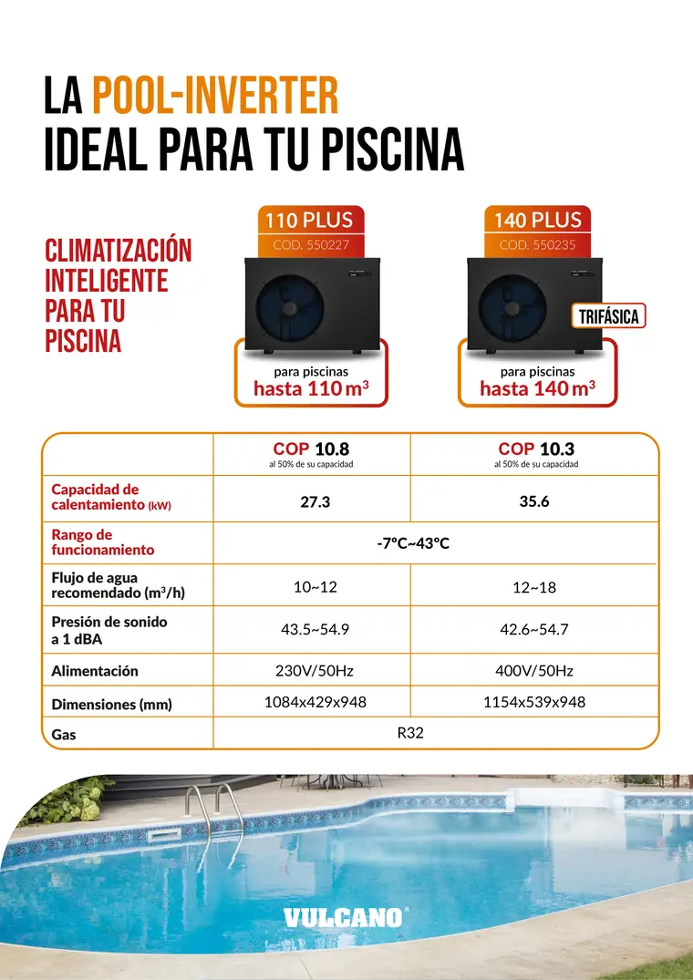 Folleto Pool Inverter Plus · Vulcano — página 6