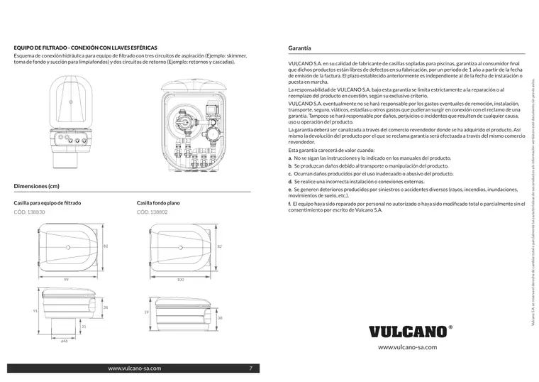 Manual de casillas sopladas · Vulcano — página 4