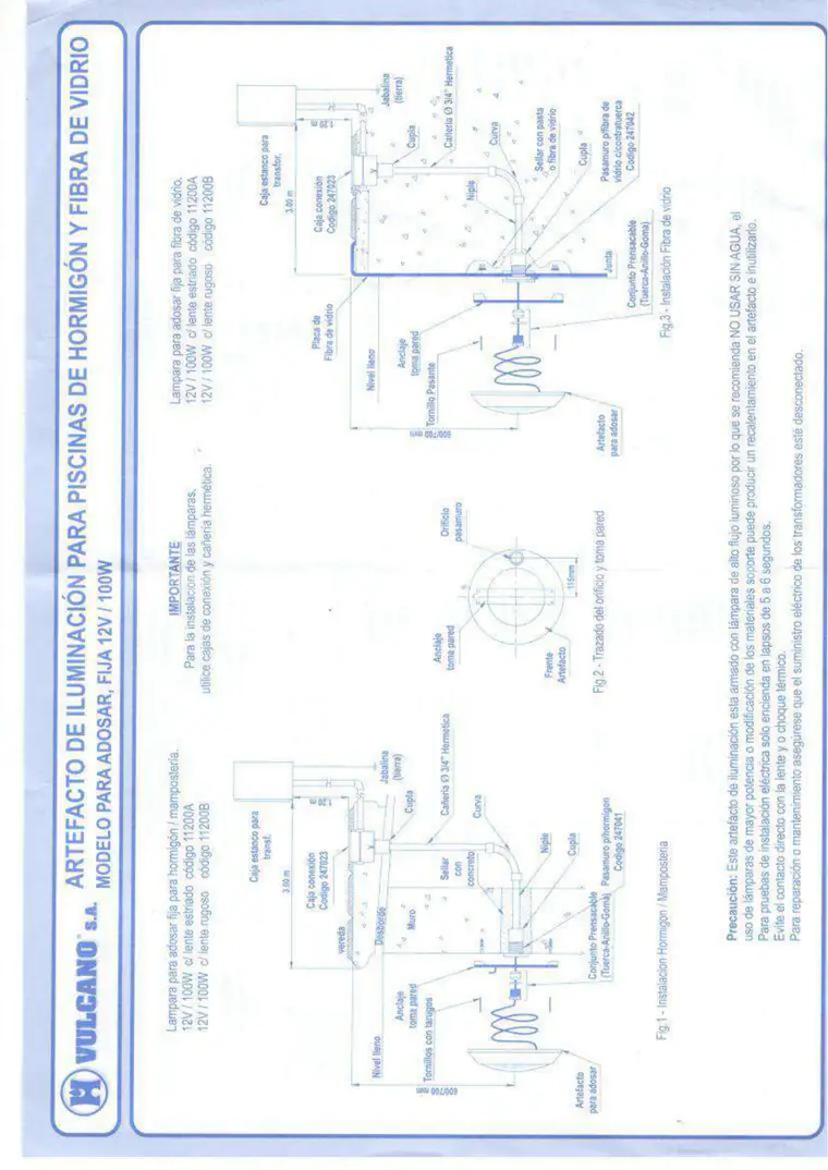 Manual de óptica 11200 A/B · Vulcano — página 1