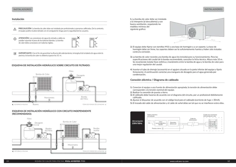 Manual de Pool Inverter Pro · Vulcano — página 7