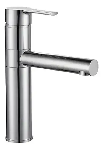 Grifería Monocomano Inox Cocina Piazza