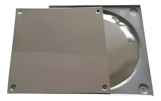 Tapa Doble Inox Rejillas de Piso